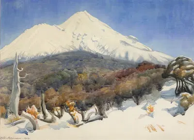 Гора Эгмонт by Дороти Ричмонд, 1929 — digital art print download