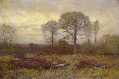 Ноябрь by Двайт Уильям Трайон, 1904-1905 — digital art print download