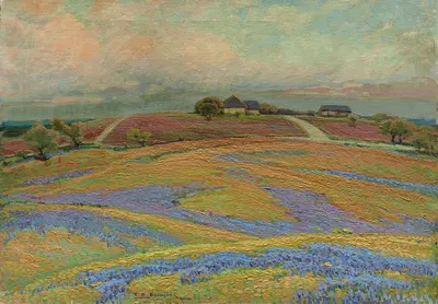 Spring Fields at Grand Prairie by Edward G. Eisenlohr — digital art print download