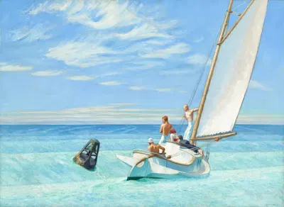 Ground Swell by Edward Hopper, 1939 — digital art print download