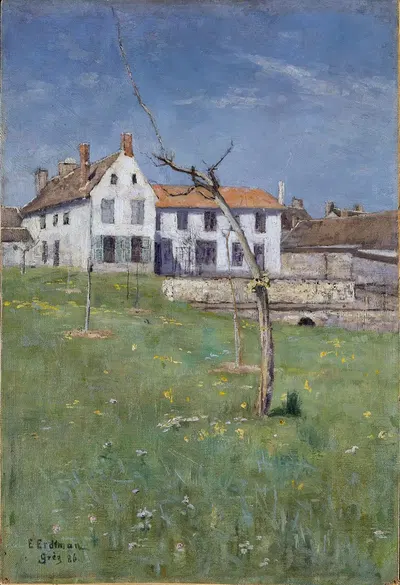 Гостевой дом Лорен, Грез-сюр-Луэн by Элиас Эрдтман, 1886 — digital art print download