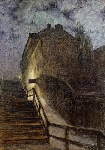 Motif from Timmermansgatan by Eugène Jansson, 1899 — digital art print download