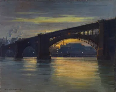 Мост by Фредерик Оукс Сильвестер, 1903 — digital art print download