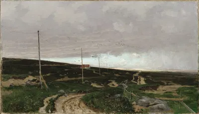On the coast. Motif from Jaeren, Norway by Frits Thaulow, 1879 — digital art print download