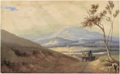 Сияющий эффект — Холидейсбург, Пенсильвания by Джордж Харви, 1835-1840 — digital art print download