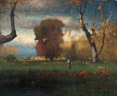 Landscape by George Inness, 1888 — digital art print download