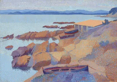 Calanque des Antibois by Анри-Эдмон Кросс, 1891-1892 — digital art print download