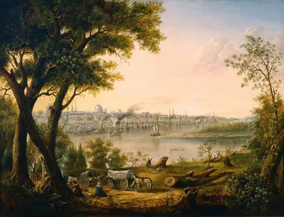 Сен-Луи в 1846 году by Генри Льюис, 1846 — digital art print download