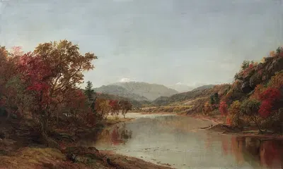 Гора Вашингтон, Нью-Гэмпшир by Джаспер Фрэнсис Кропси, 1870 — digital art print download