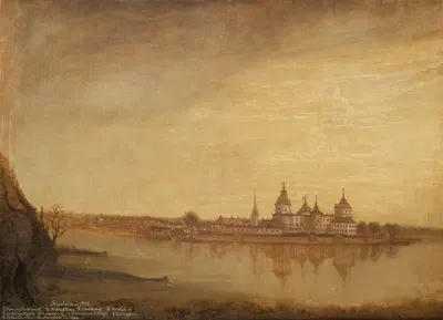 Замок Грипсхольм by Йохан Севенбом, 1759 — digital art print download
