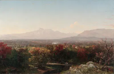 An October Day in the White Mountains by John Frederick Kensett, 1854 — digital art print download