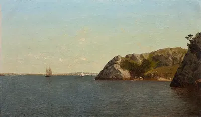Newport, Rhode Island by John Frederick Kensett, 1872 — digital art print download