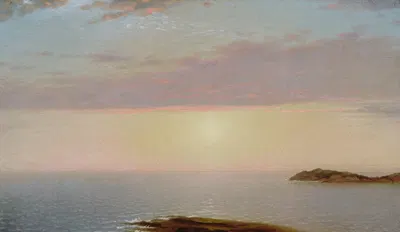 Sunset by John Frederick Kensett, 1872 — digital art print download