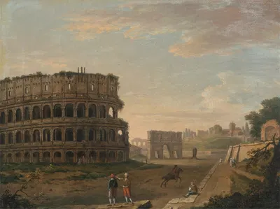 The Colosseum by John Inigo Richards, 1776 — digital art print download