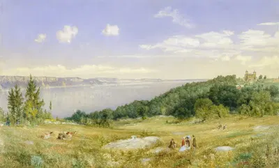 The Palisades by John William Hill — digital art print download