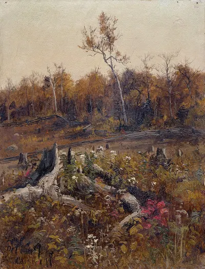 Landscape by Lockwood de Forest, 1873 — digital art print download