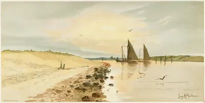 № 309 by Луис Кинни Харлоу, 1887 — digital art print download