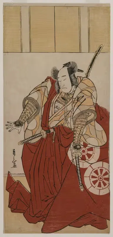 Onoe Matsusuke as Usui Sadamitsu by Katsukawa Shunzan, 1781 — digital art print download