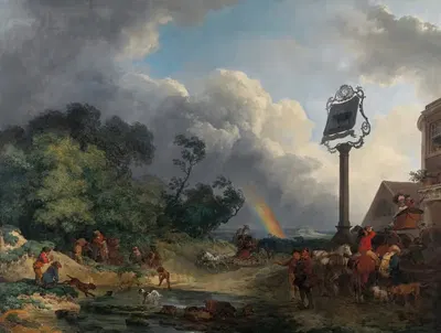 Радуга by Филип Джеймс де Лутербург, 1784 — digital art print download