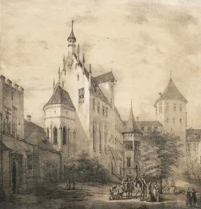 Burg by Доменико Квальо-младший — digital art print download