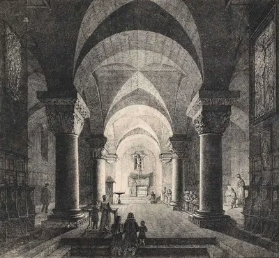 St Margareten-Kapelle in der Burg von Nürnberg by Доменико Квальо-младший — digital art print download