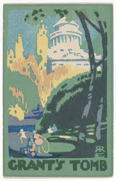 Гробница Гранта by Рэйчел Робинсон Элмер, 1916 — digital art print download