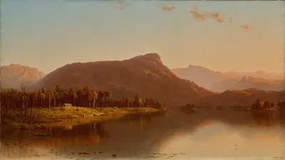 Дом в дикой природе by Сэнфорд Робинсон Гиффорд, 1866 — digital art print download