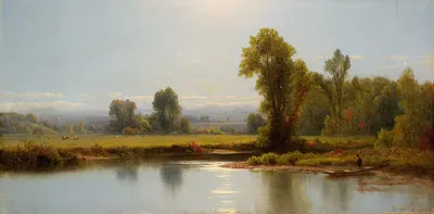 Пейзаж by Сэнфорд Робинсон Гиффорд, 1865 — digital art print download
