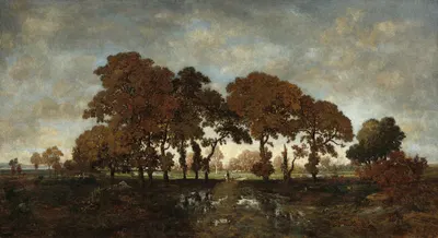 После дождя by Теодор Руссо, c. 1850 — digital art print download