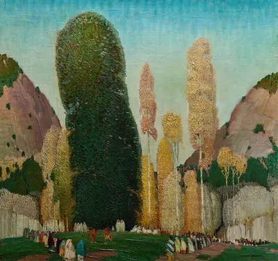 Горная церемония by Виктор Хиггинс, 1922–1923 — digital art print download