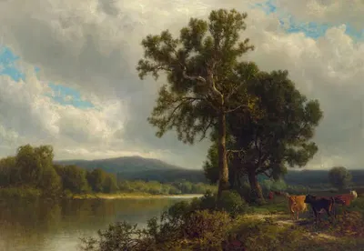 Сцена в Напанохе by Уильям Харт, 1883 — digital art print download