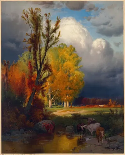The Joy of Autumn by William Hart — digital art print download