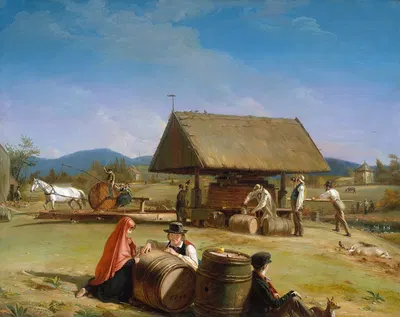 Производство сидра by Уильям Сидни Маунт — digital art print download
