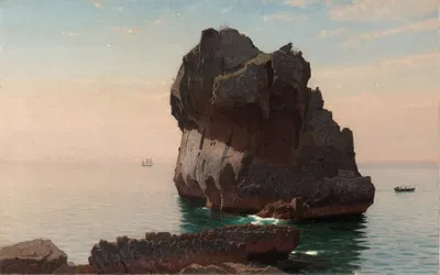 Capri by William Stanley Haseltine, 1869 — digital art print download