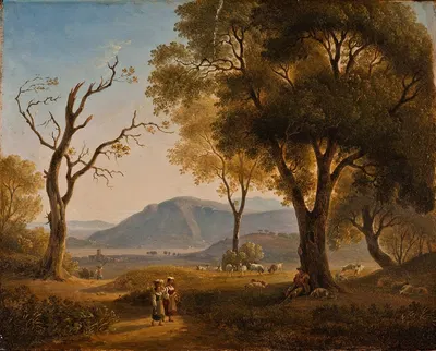 Italian Landscape by Abraham Teerlink — digital art print download