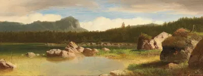 Пейзаж by Альберт Циммерманн — digital art print download
