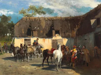 Реквизиция by Альфред фон Вирус-Ковальский — digital art print download