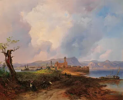 Sirmione by Anton Hansch — digital art print download