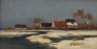 Ранняя весна by Фелициан Мочик, 1890–1900 — digital art print download
