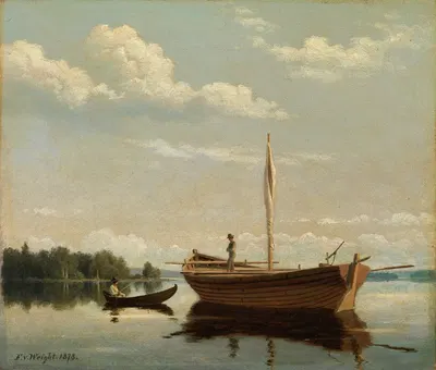 In The Islands Off Kuopio by Ferdinand von Wright, 1878 — digital art print download