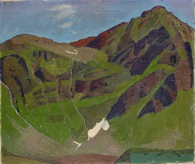 Mountain Motif by Franz Marent — digital art print download