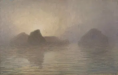 Insulae Syrenum, Étude by Henry Brokman, 1902 — digital art print download