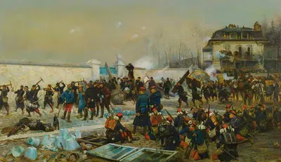 Шампиньи Декабрь 1870 by Жан-Батист Эдуар Детель, 1879 — digital art print download