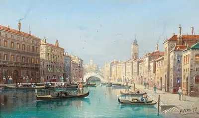 Venetian Scene III by Karl Kaufmann — digital art print download
