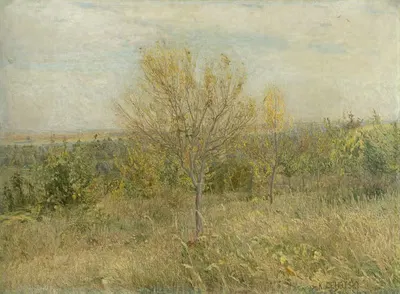 Осенний пейзаж by Карол Милослав Лехоцкий, 1912 — digital art print download