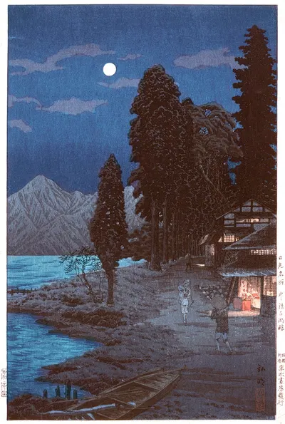 Озеро Чузенджи by Такахащи Хироаки, 1929-1932 — digital art print download