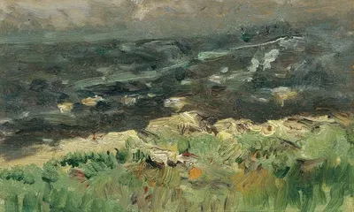 На морском пляже by Теодор фон Хёрманн, 1889 — digital art print download