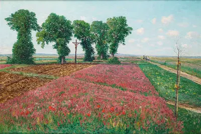 Большое эспарсеттенфельд в Знайме IV by Теодор фон Хёрманн, 1893 — digital art print download