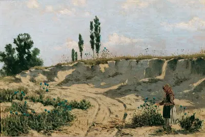 Песчаная дорога by Теодор фон Хёрманн, 1874 — digital art print download