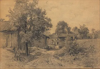 Dorf by Josef Willroider — digital art print download